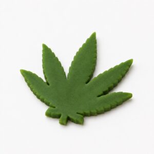 Cannabis Leaf - Marzipan